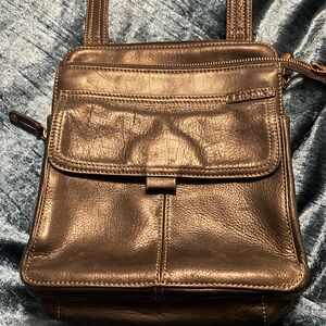 Fossil leather purse